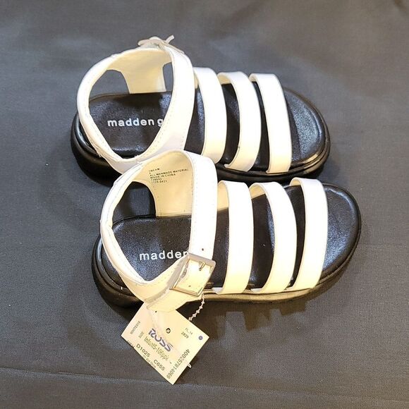 BRAND NEW MADDEN GIRL TBEAM LITTLE GIRL MULTI-STRAPS SANDAL - Picture 7 of 16